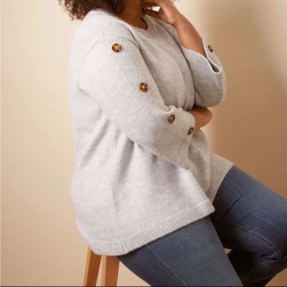 Lane Bryant 3/4 Wide Sleeve Sweater Size 22/24 - Picture 1 of 6